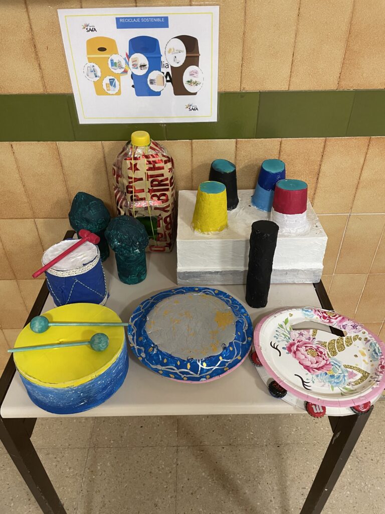 Proyecto instrumentos reciclados música